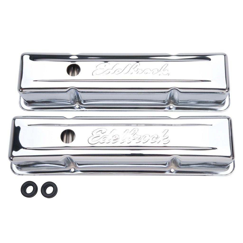 [EDE4649] Edelbrock - Signature Series V/C's - SBC Tall