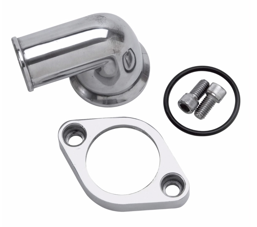 [EDE4818] Edelbrock - Chevy V8 Thermostat Housing - 90 Degree