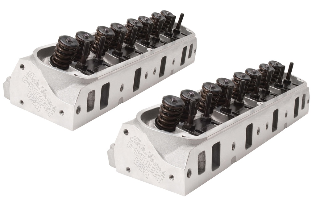 [EDE5023] Edelbrock - SBF E-Street Cylinder Heads - 60cc 1.90/1.60