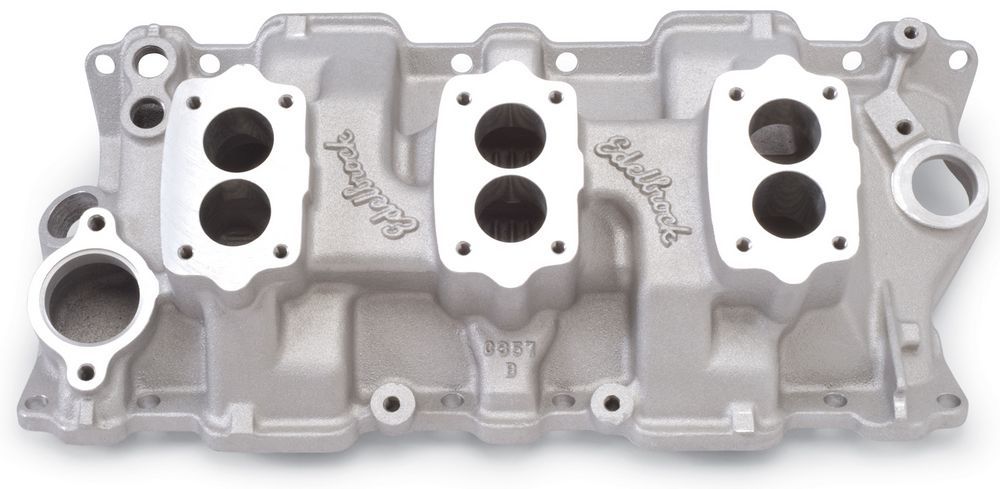 [EDE5419] Edelbrock - SBC Three Deuce Manifold - 262-400