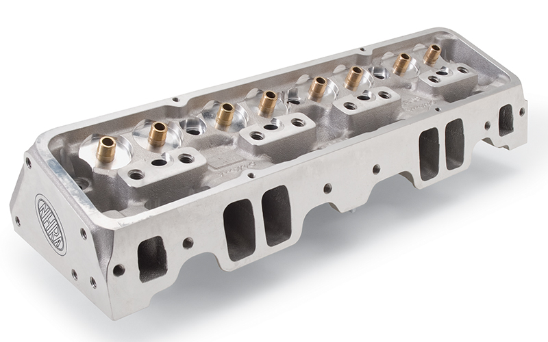 [EDE60887] Edelbrock - SBC NHRA Legal Cylinder Head 64cc S/P Bare