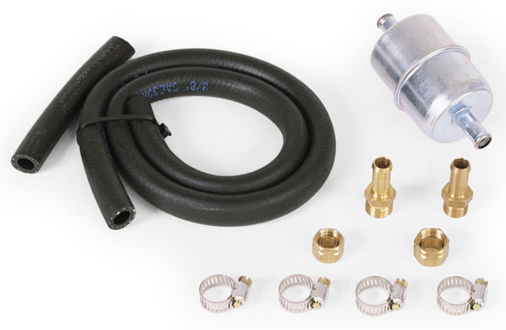 [EDE8135] Edelbrock - 3/8in Fuel Line & Filter Kit