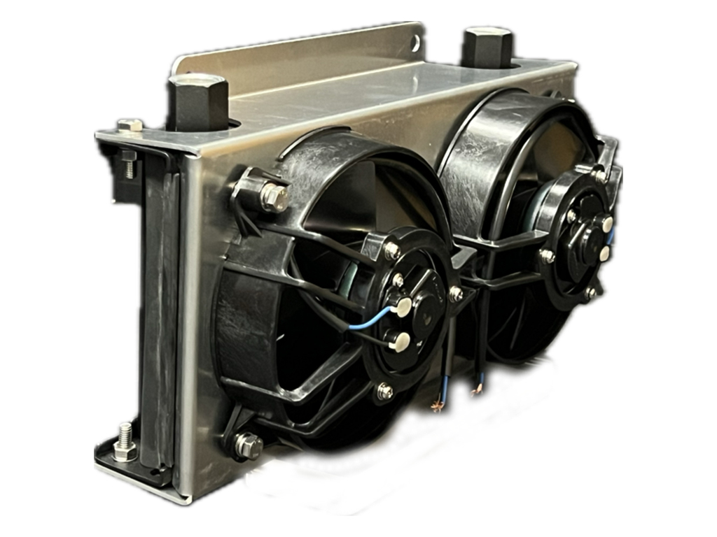 [DUNOGEN.STP.104] Fluidyne Performance - Oil Cooler Stacked Plate 13in X 5.75in X 2in
