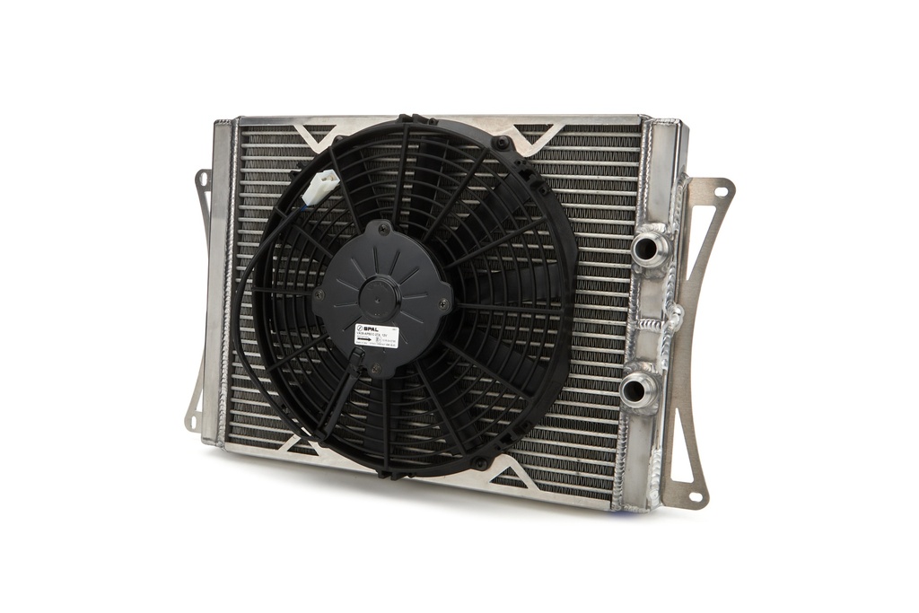 [DUNORA.SLM] Fluidyne Performance - Oil Cooler SLM -12an W/ Fan 17.5in X 12.5in