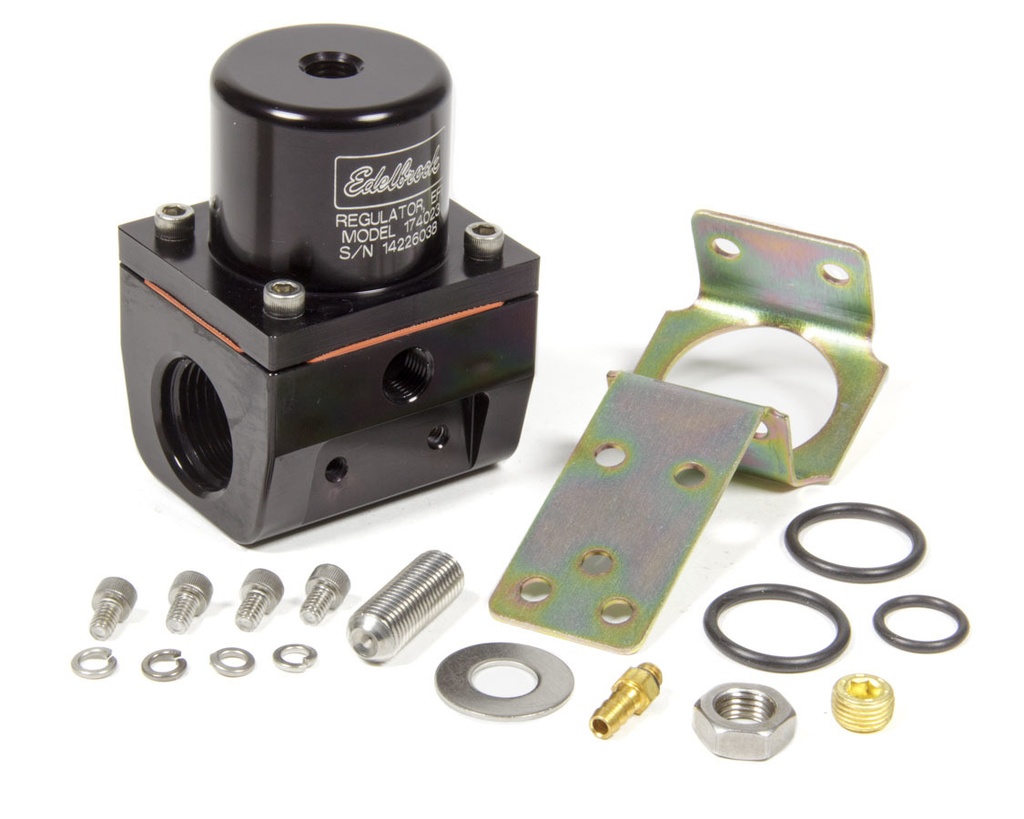 [EDE174023] Edelbrock - Fuel Pressure Regulator EFI Style 35-90psi Blue