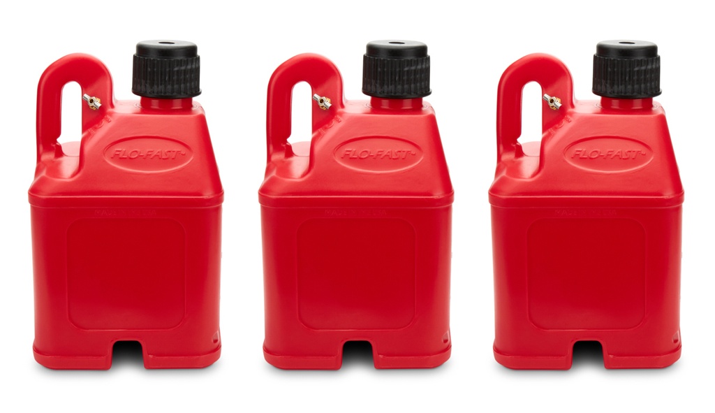[FLF50101-3] Flo-Fast - Utility Container Red