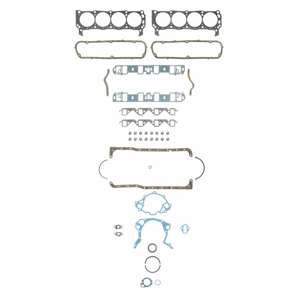 [FEL260-1028] Fel-Pro - Engine Gasket Set - SBF 351W 69-74