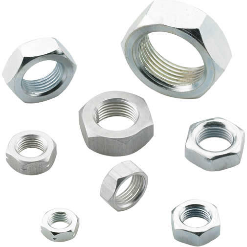 [FKBSJNL10-1] Fk Rod Ends - 5/8 Lh Steel Jam Nut - 3/4 Hex