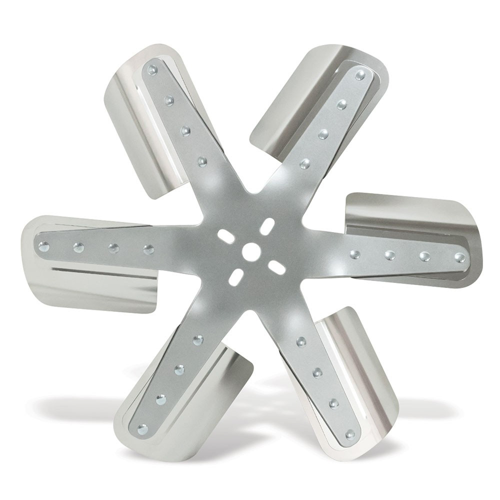[FLE101567] Flex-A-Lite - Belt Driven Flex Fan17in - Silver
