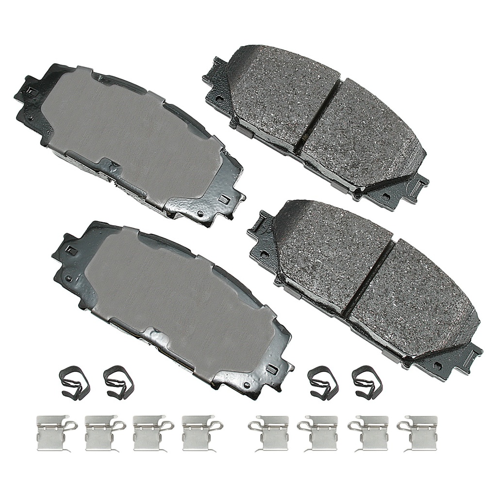 [AKEACT1184A] Akebono Brake Corporation - Proact Ultra-Premium Bra Ke Pads - Front