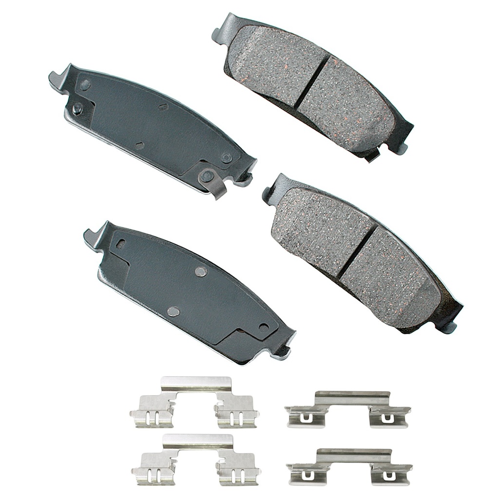 [AKEACT1194A] Akebono Brake Corporation - Brake Pad Rear Cadillac Escalade 07-14