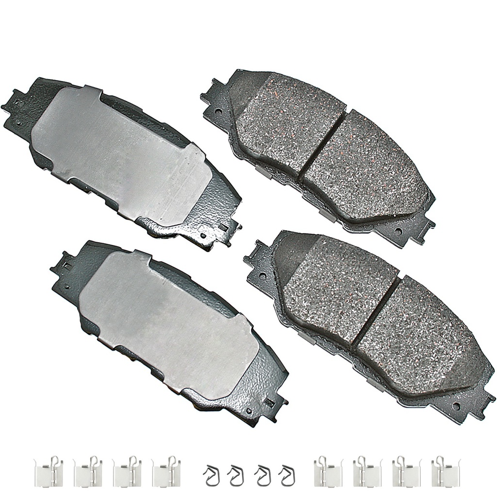 [AKEACT1211A] Akebono Brake Corporation - Proact Ultra-Premium Brake Pads - Front