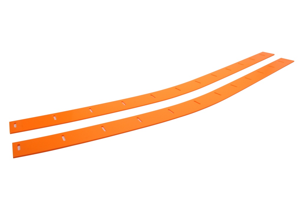 [FIV000-400-FO] Fivestar - Abc Wear Strips Lower Nose 1pr Flresnt Orange