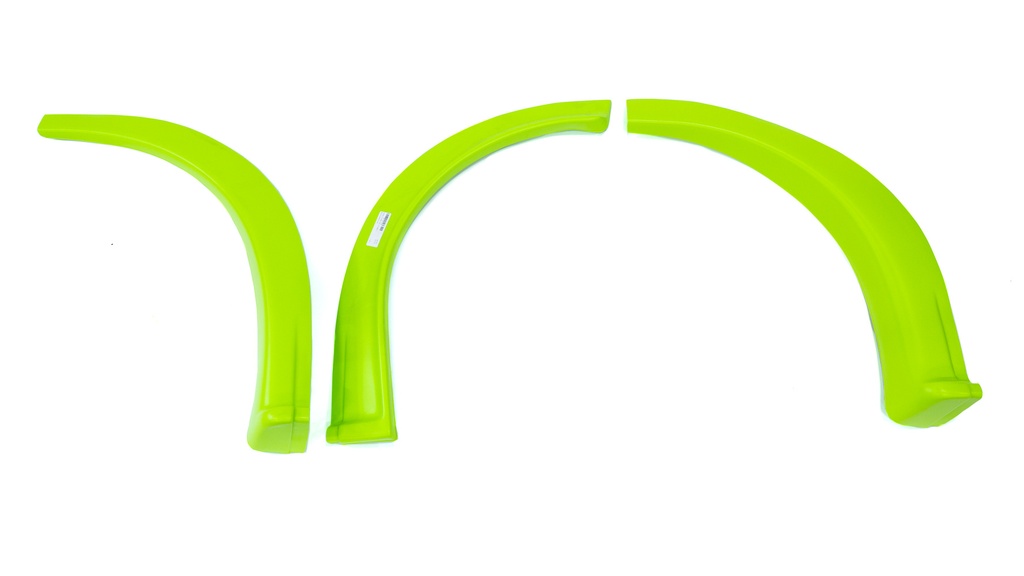 [FIV007-261-FGL] Fivestar - Md3 Wheel Flares Dirt Fluorescent Green Left
