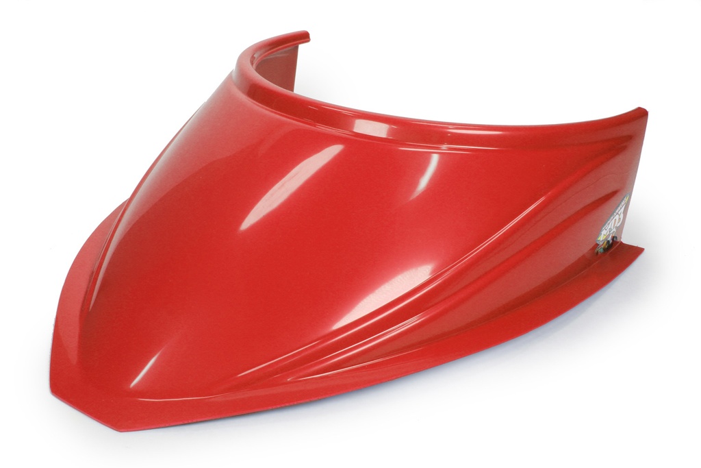 [FIV040-4116-R] Fivestar - MD3 Hood Scoop 5in Tall Curved Red