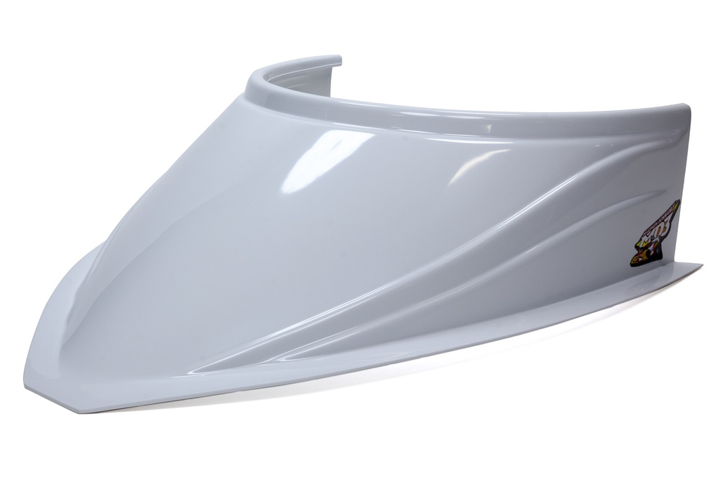 [FIV040-4116-W] Fivestar - MD3 Hood Scoop 5in Tall Curved White