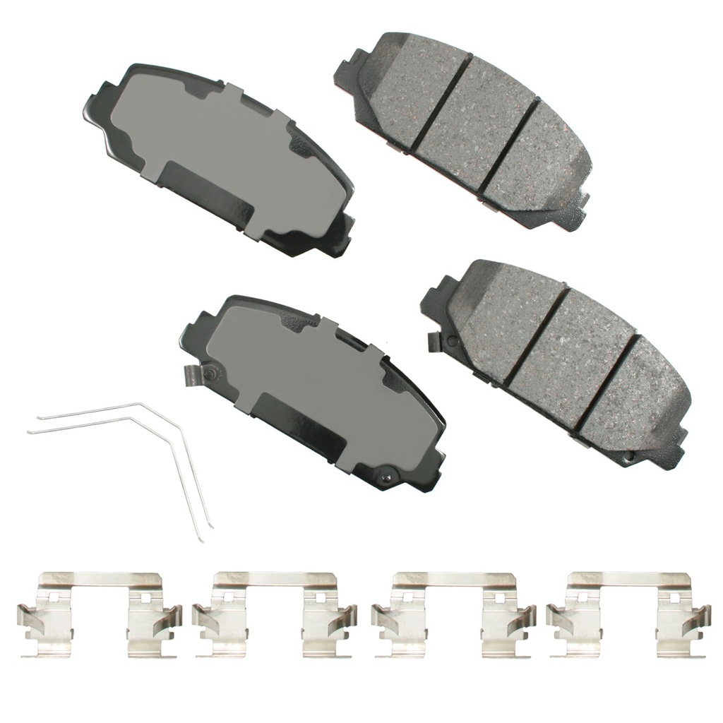 [AKEACT1697] Akebono Brake Corporation - ProACT Ultra-Premium Brake Pads - Front
