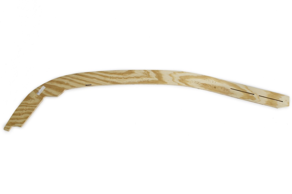 [FIV11132-82391] Fivestar - 2019 Lm Nose Centerline Template Chevrolet Wood