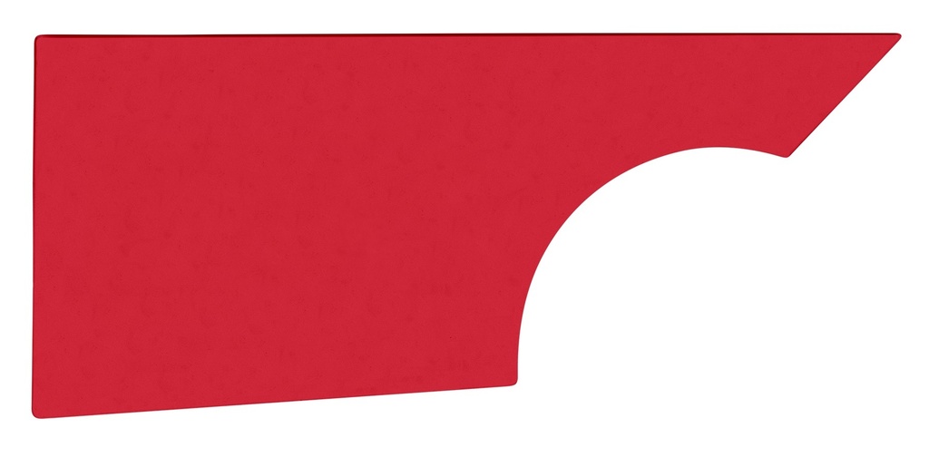 [FIV32001-27351-RR] Fivestar - Quarter Panel Dirt Right Side Red