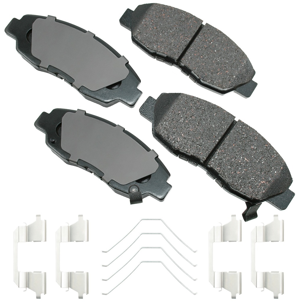 [AKEACT465B] Akebono Brake Corporation - Proact Ultra-Premium Bra Ke Pads - Front