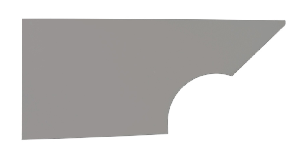 [FIV34001-27351-GR] Fivestar - Qtr Panel High Impact Plastic Gray Right