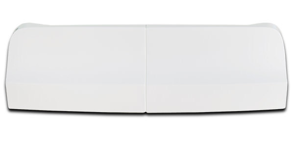 [FIV460-450-W] Fivestar - Abc Rear Bumper Cover Plastic White