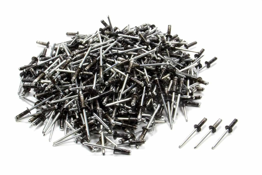 [FIV814B-500S] Fivestar - Sm Hd Rivet Black Multi -grip 500pk