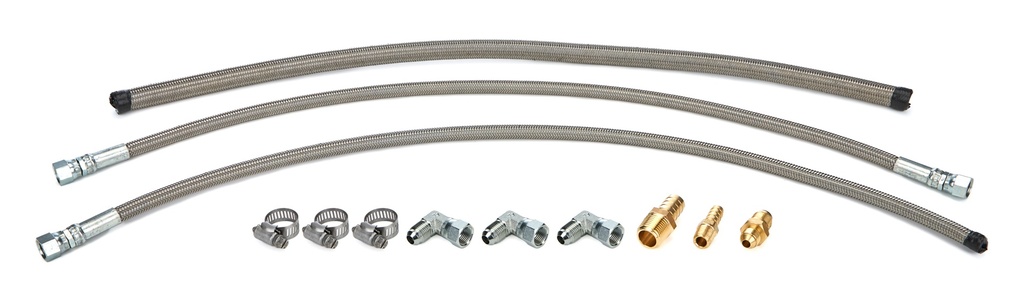 [FLAFR1610] Flaming River - Stainless Braided Hose Kit