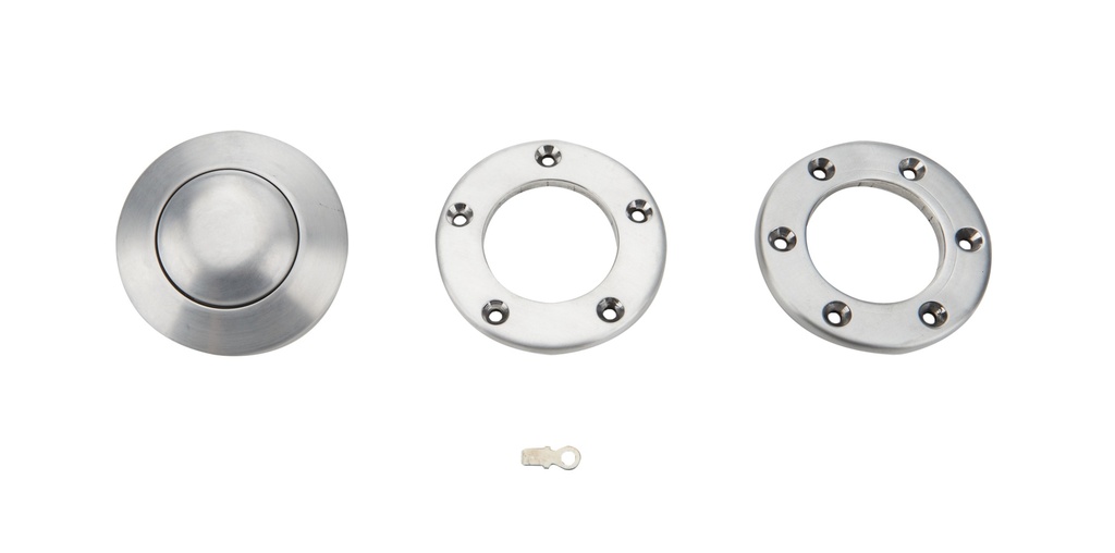 [FLAFR20119HN] Flaming River - Horn Button 5/6 Bolt Mill Finish