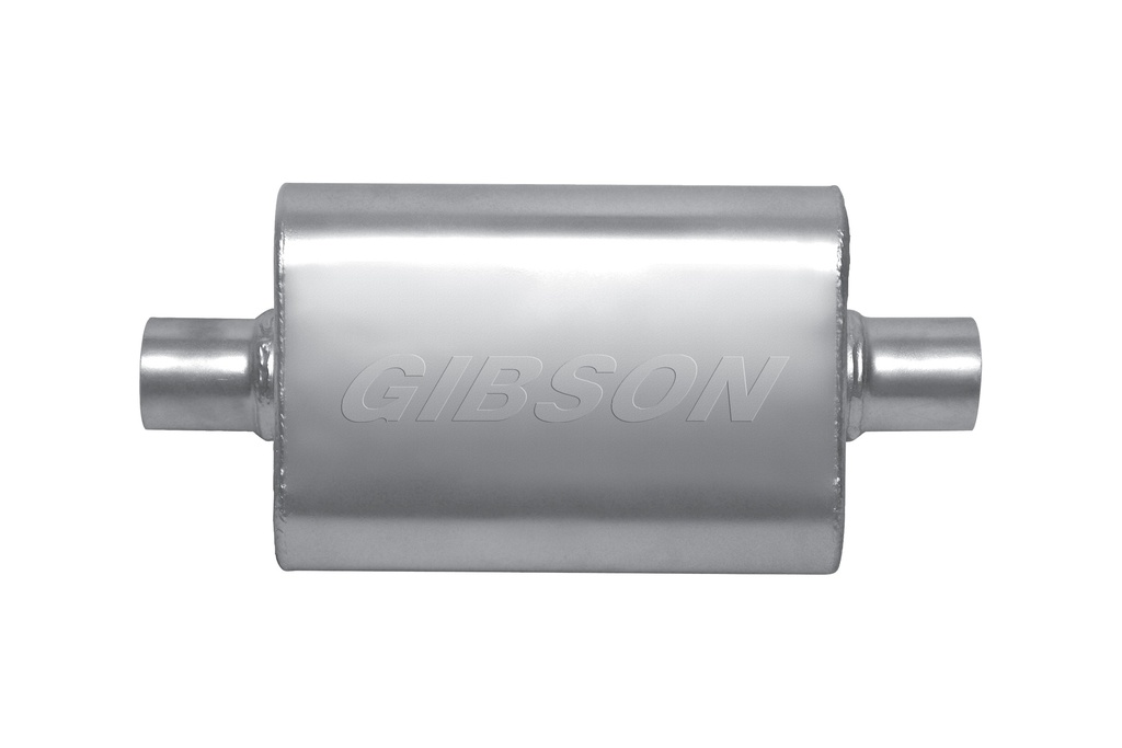 [GIBBM0107] Gibson Exhaust - Stainless Steel Muffler 2.5in Center/Center