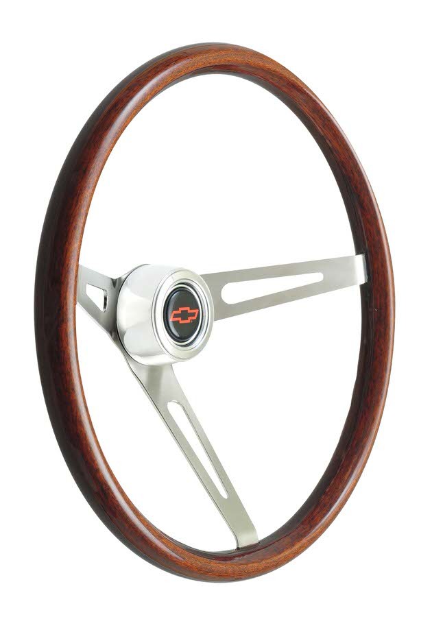 [GTP36-5459] Gt Performance - Steering Wheel Gt Retro Wood Dark Finish