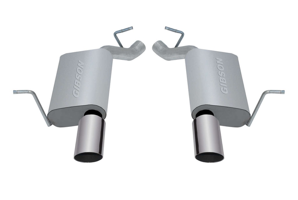 [GIB617407] Gibson Exhaust - Axle Back Dual Exhaust System Stainless