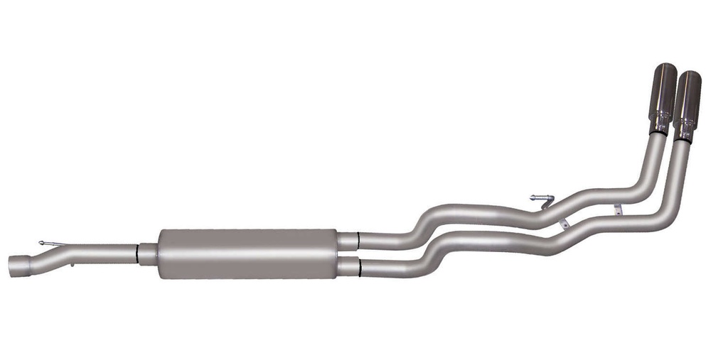 [GIB6545] Gibson Exhaust - Cat-Back Dual Sport Exhaust System Aluminized