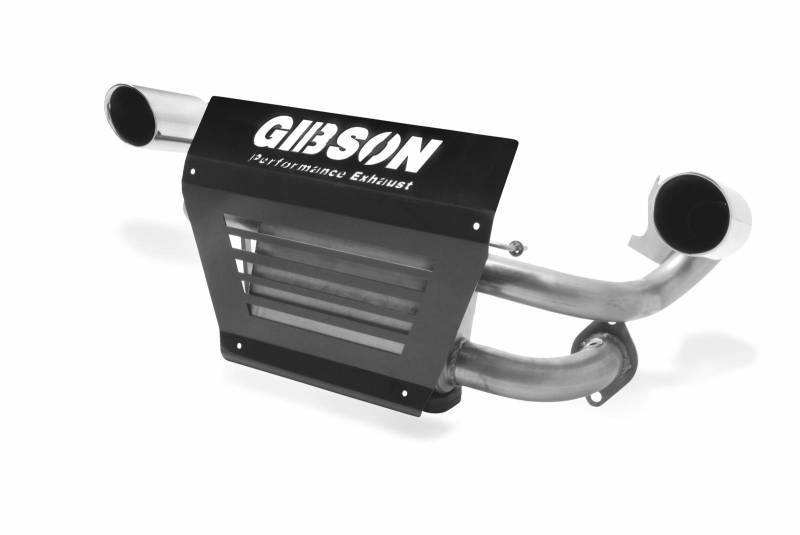 [GIB98021] Gibson Exhaust - Polaris Utv Dual Exhaust Stainless