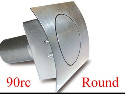 [HAG90RC] Hagan Street Rod Necessities - Round Fuel Door Curved Surfaces