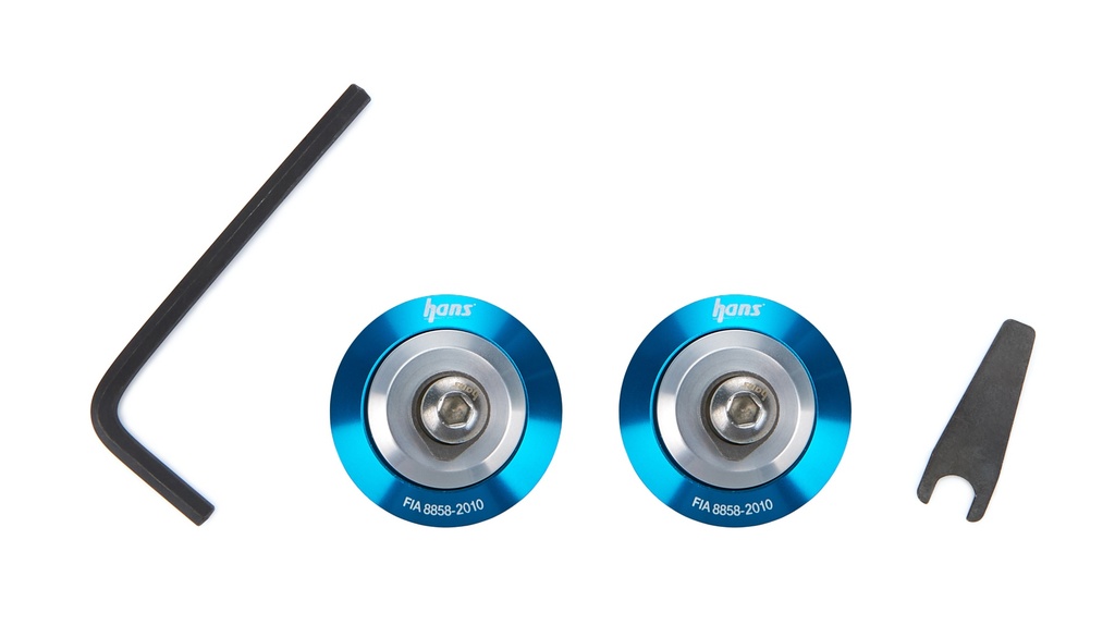 [HANAK113112B] Hans - Hans Post Anchor Kit Blue FIA 8859
