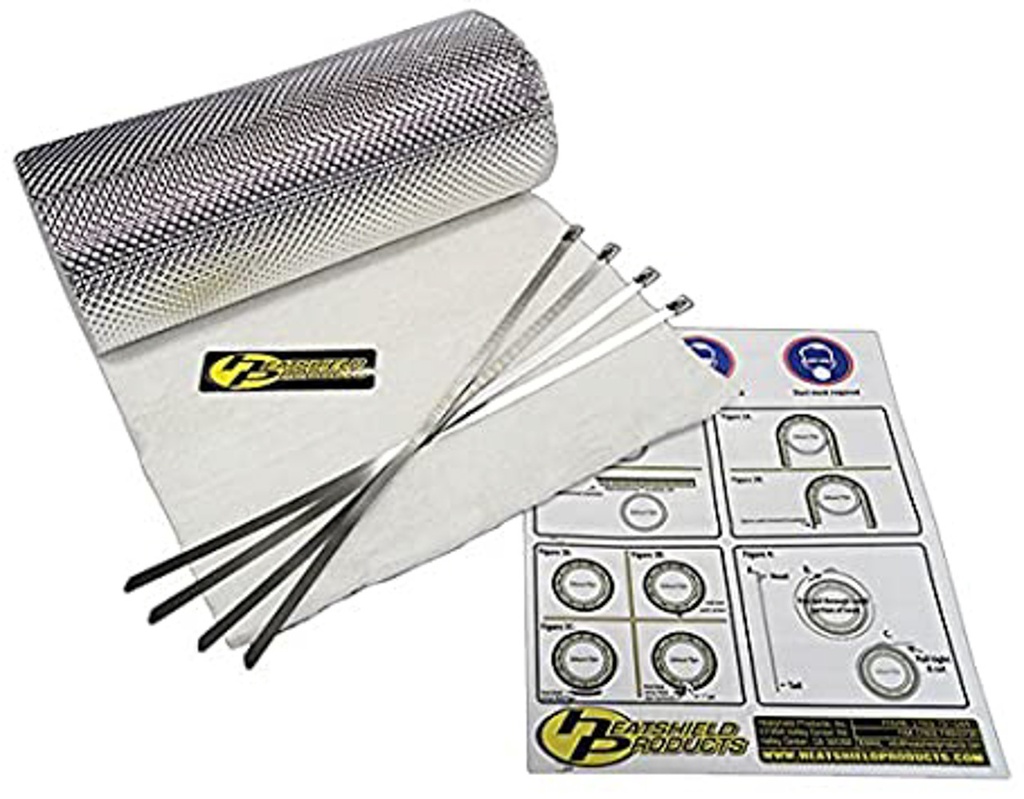 [HSP176005] Heatshield Products - Armor Kit 1/2in Thick X 12in Wide X 5ft W/Ties