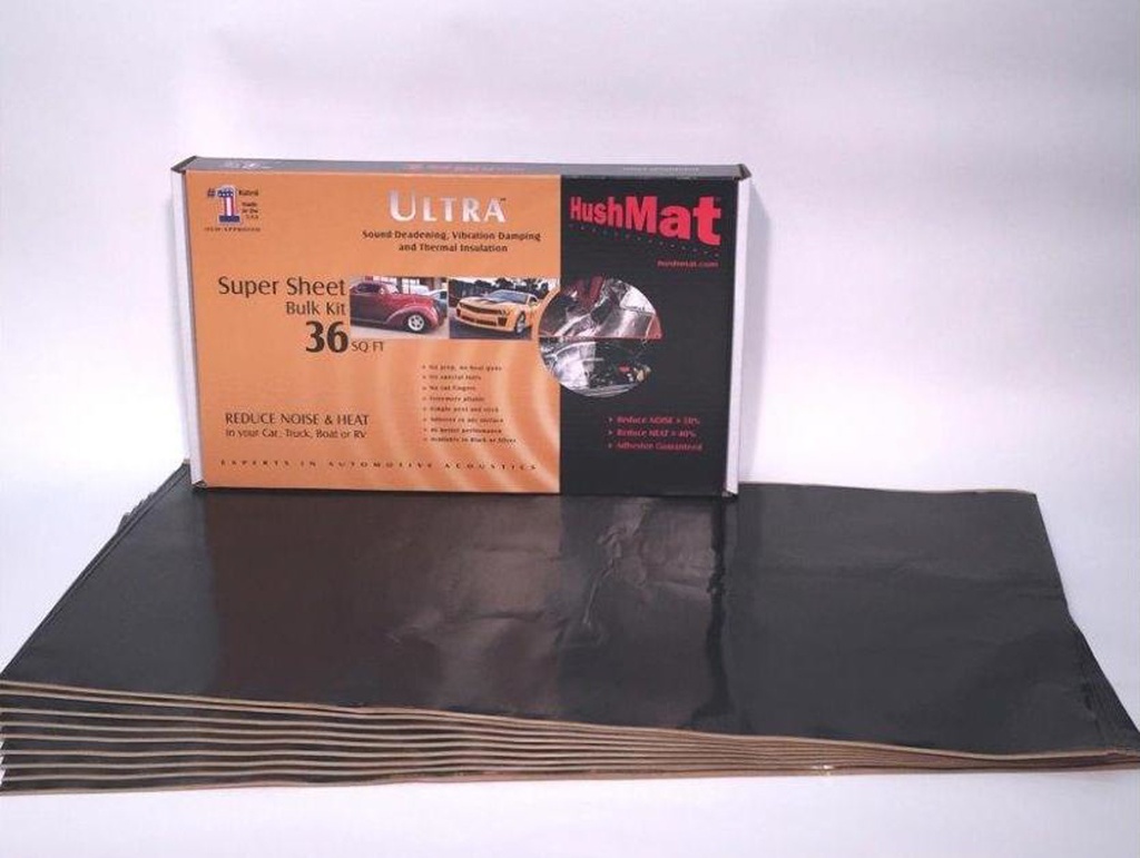 [HMT10800] Hushmat - Super Bulk Kit Contains (9) 18in X 32in Black