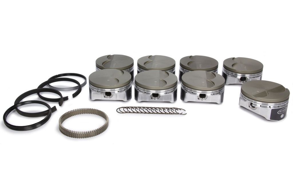 [ICNIC531CAKTS.010] Icon Pistons - LS 6.0L/6.2L FT Forged Piston/Ring Set 4.010