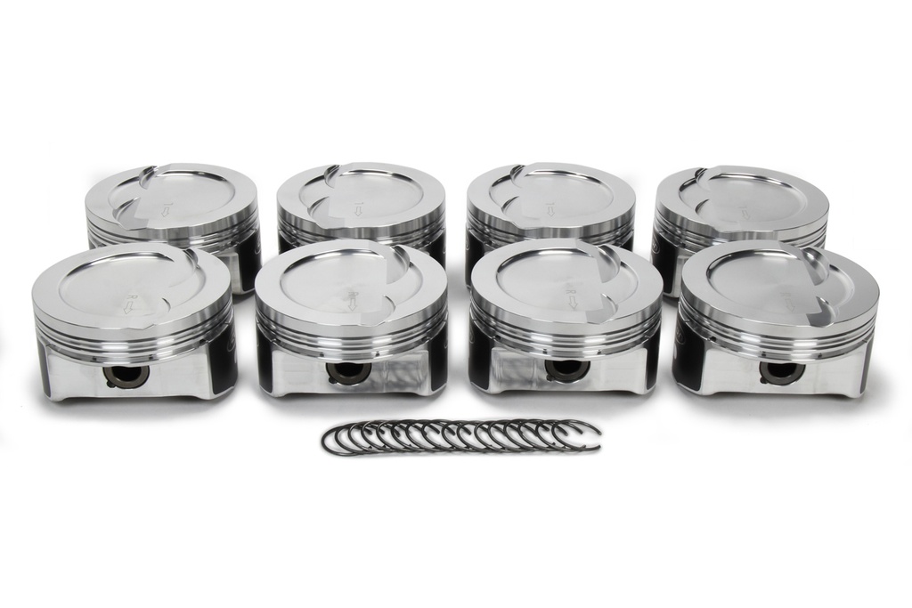 [ICNIC553C.030] Icon Pistons - LS 6.0/6.2L Dish Forged Piston Set 4.030 Bore