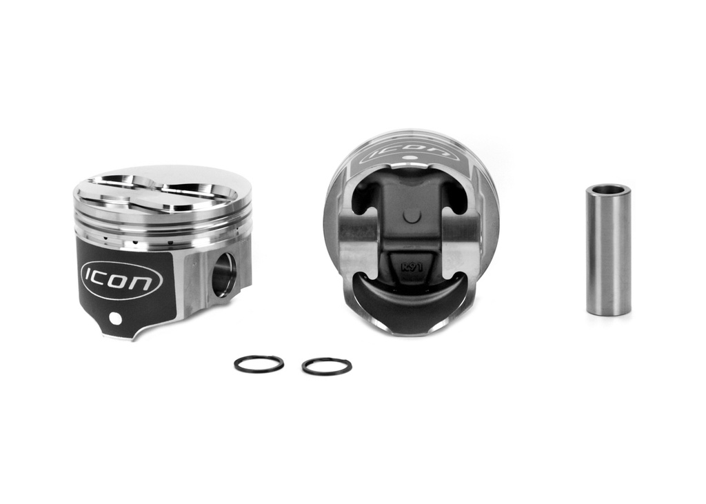 [ICNIC687.040] Icon Pistons - Bbm Dome Piston Set 4.290 Bore +4.5Cc