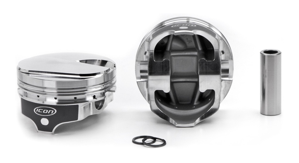[ICNIC787.060] Icon Pistons - Bbc Domed Piston Set 4.310 Bore +12Cc