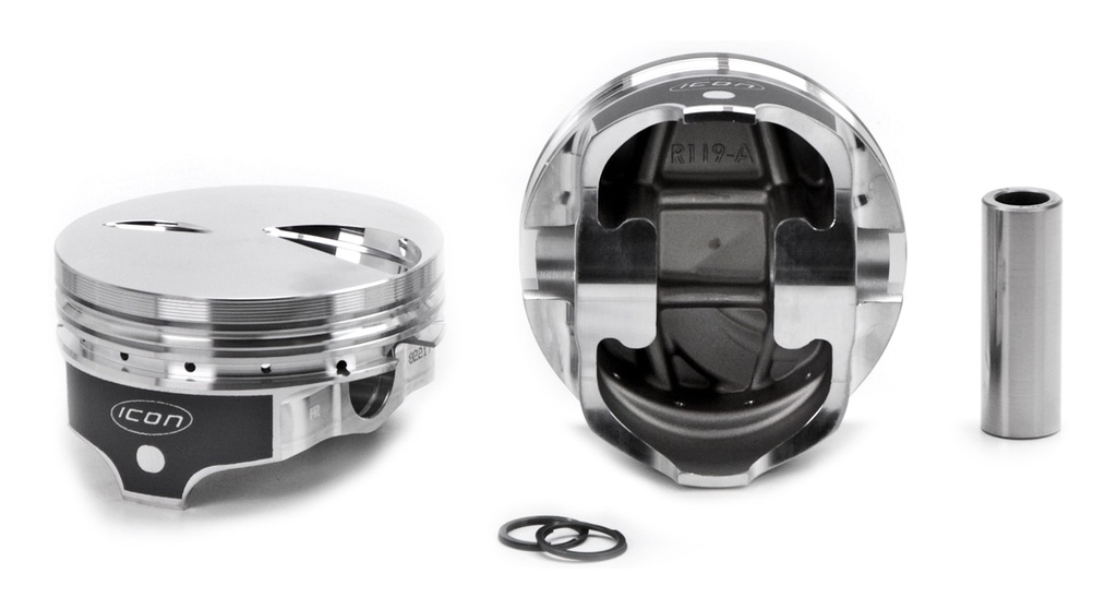 [ICNIC859.060] Icon Pistons - BBF 460 FT Forged Piston Set 4.420 Bore -3.4cc
