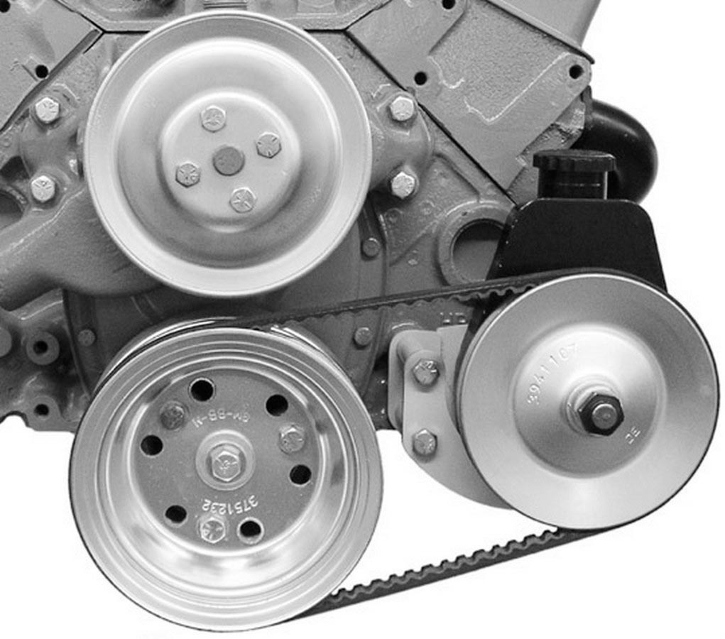 [ALG400L] Alan Grove Components - Power Steering Pump Mt. Sbc Short Pump