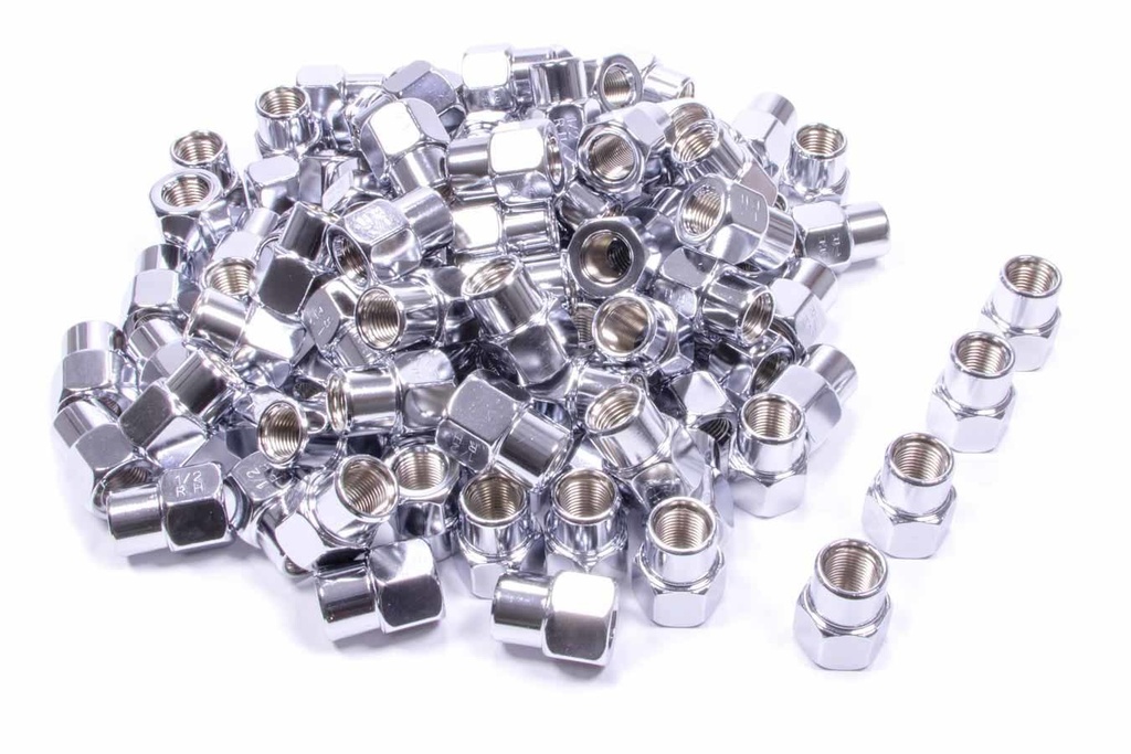 [GOR73088SM] Gorilla - 100 Lugnuts 1/2 Short Mag Open End