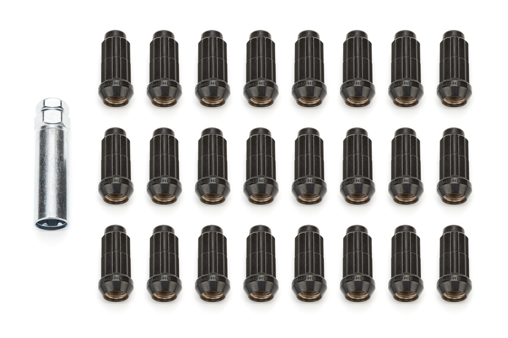 [GORK6TS-14150BGR] Gorilla - 14mm x 1.50 6 Lug Kit Black Chrome Small Dia.