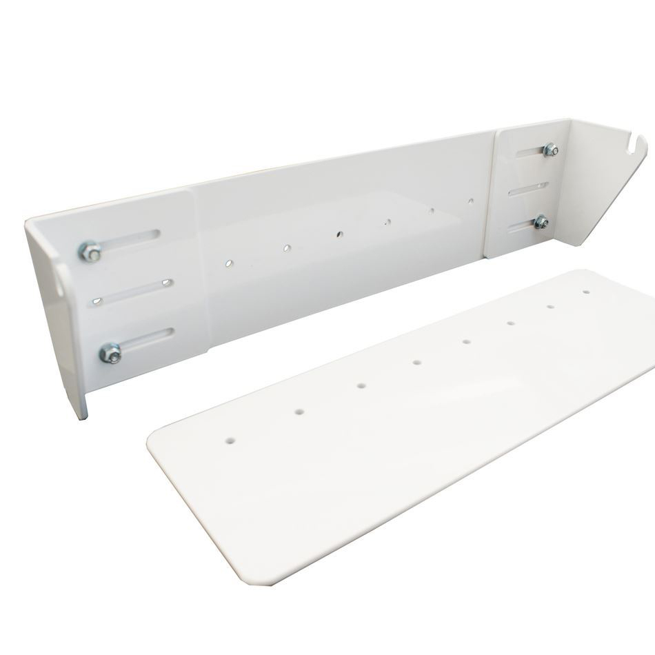 [HRP6783-WHT] Hepfner Racing Products - Fuel Cell Wall Mount