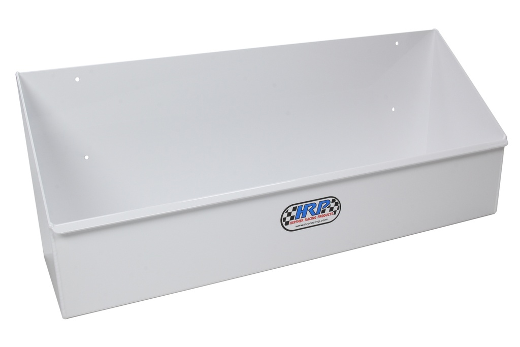 [HRPHRP6518-WHT] Hepfner Racing Products - Gear Shelf Single Row Holds 10 Cases White