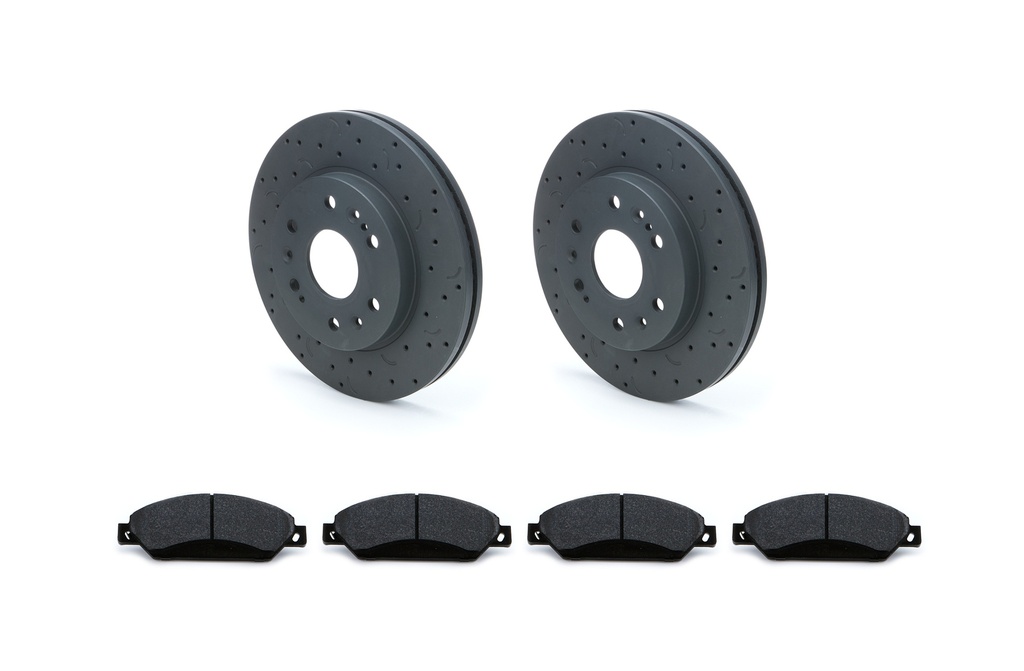 [HAWHKC4403.561F] Hawk Brake - Brake Rotor & Pad Kit Front GM