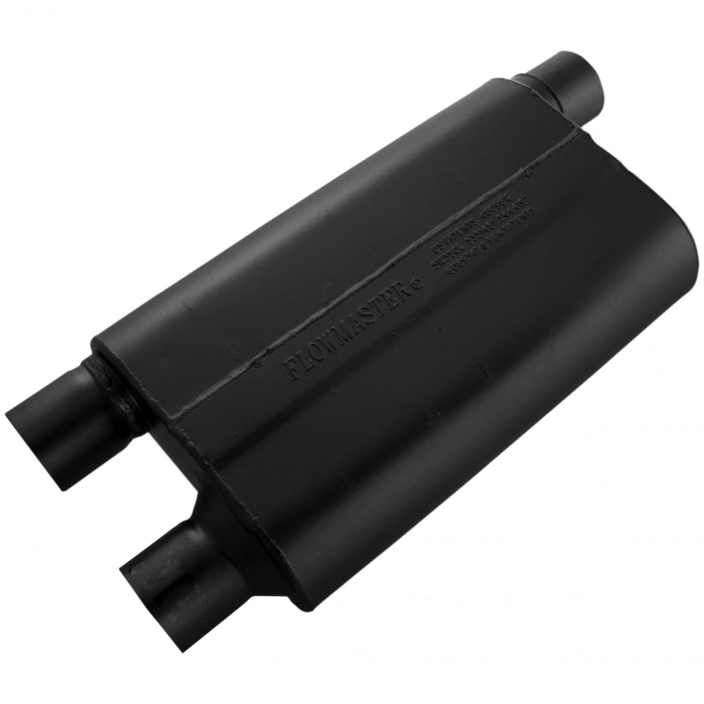 [FLO842583] Flowmaster - 80 Series Muffler 2.5In Offset In/Dual Out